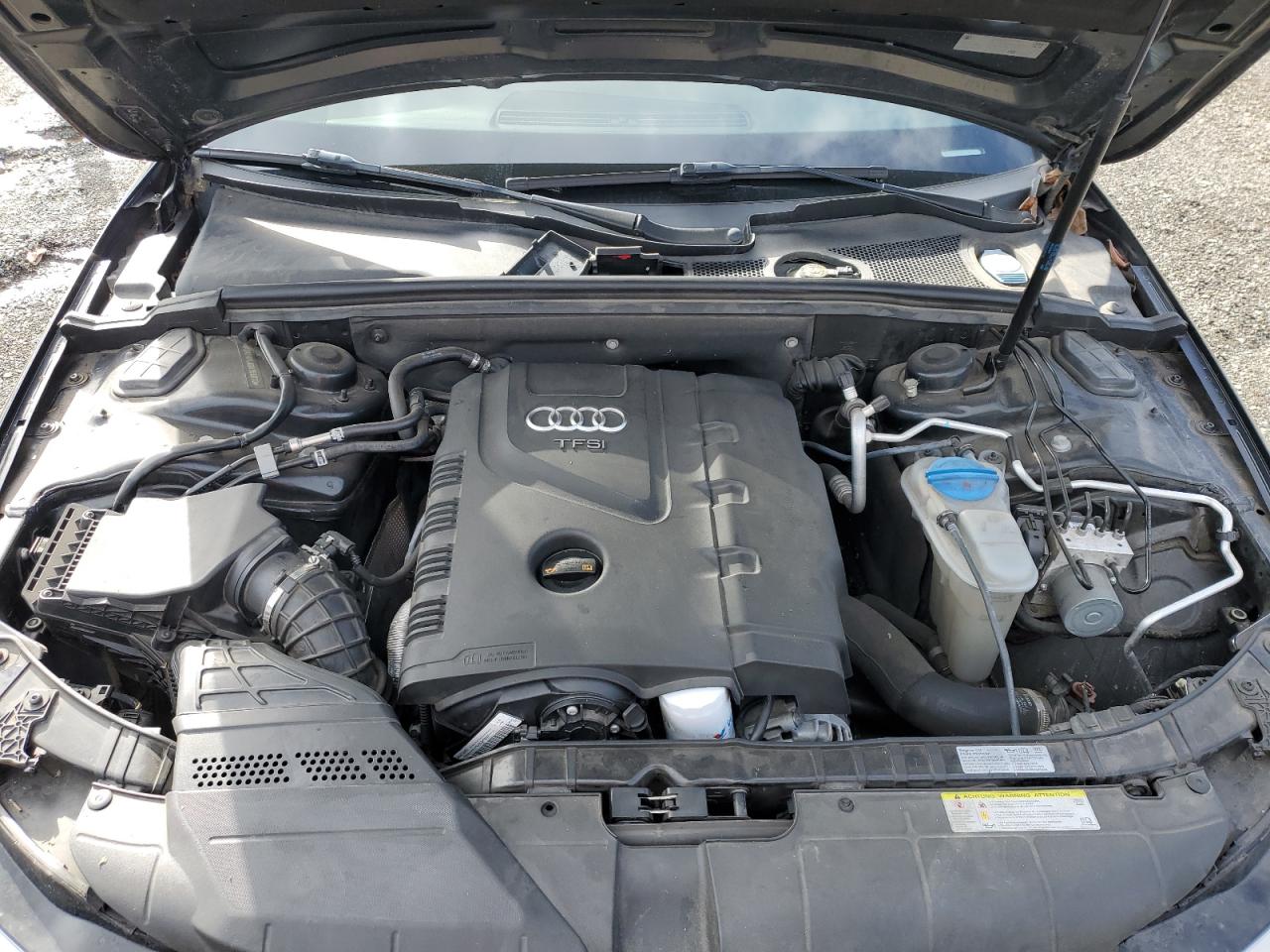 2013 Audi A4 VIN WAUAFAFL6DA159970 Copart auction photo, mechanical / front end damage thumbnail 13