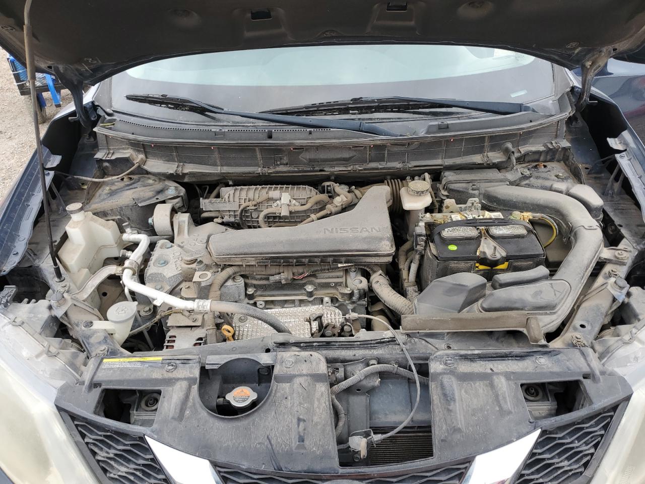 2015 Nissan Rogue VIN KNMAT2MT2FP575342 Copart auction photo, all over damage thumbnail 13
