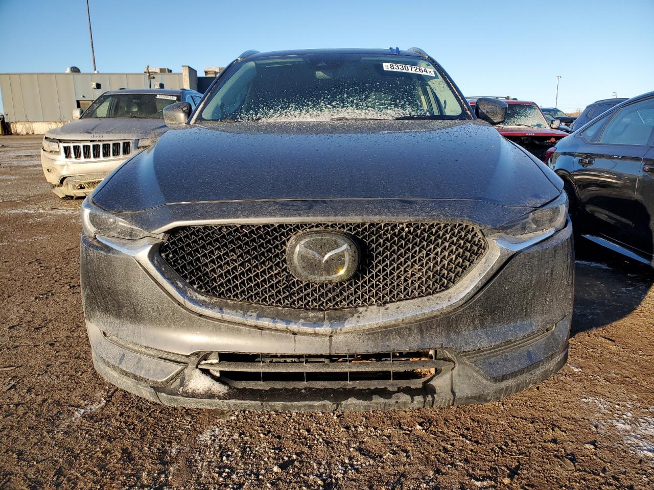 2021 Mazda CX-5 VIN JM3KFBDM3M0355550 Copart auction photo, all over damage thumbnail 5