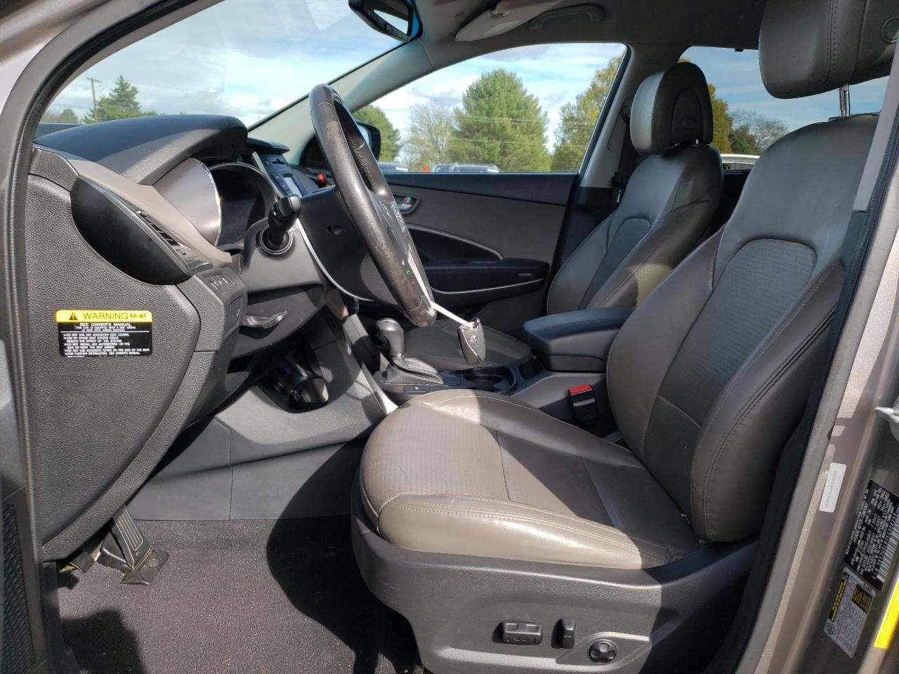 2015 Hyundai Santa Fe VIN 5XYZU3LB7FG304259 Copart auction photo, front end damage thumbnail 7