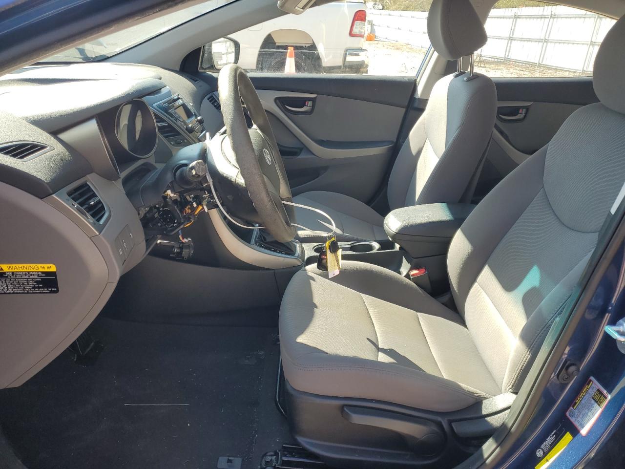 2015 Hyundai Elantra VIN 5NPDH4AE7FH648099 Copart auction photo, front end damage thumbnail 7