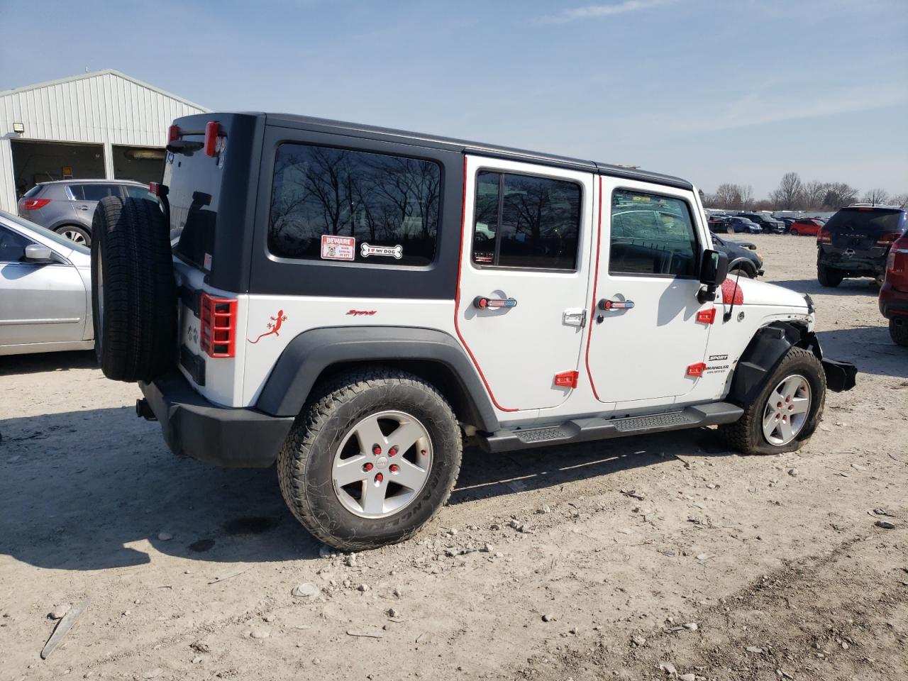 2016 Jeep Wrangler VIN 1C4BJWDG0GL104013 Copart auction photo, front end damage thumbnail 3