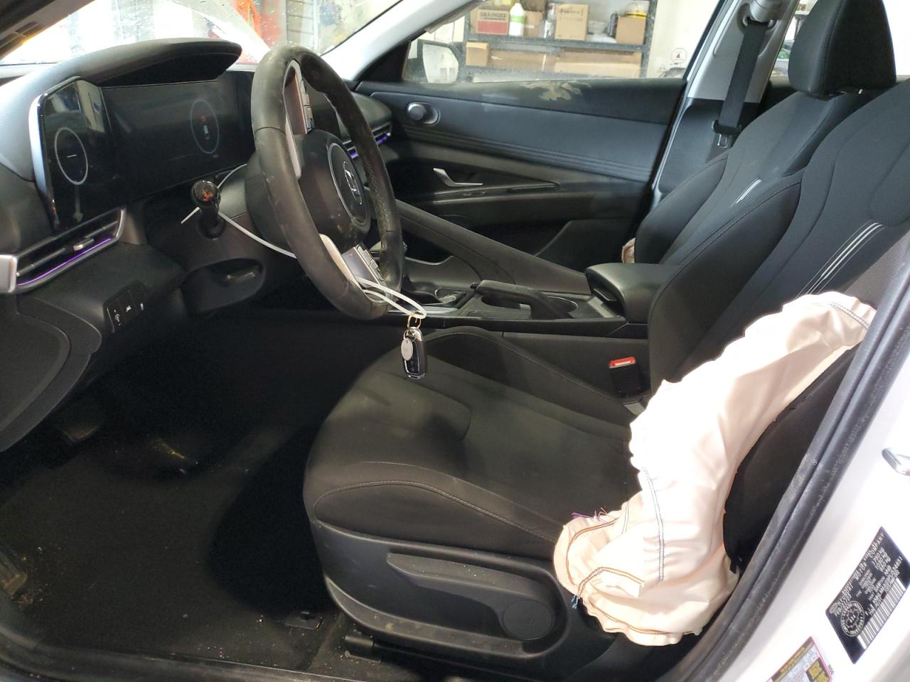 2023 Hyundai Elantra VIN KMHLM4AG9PU534651 Copart auction photo, front end / undercarriage damage thumbnail 7