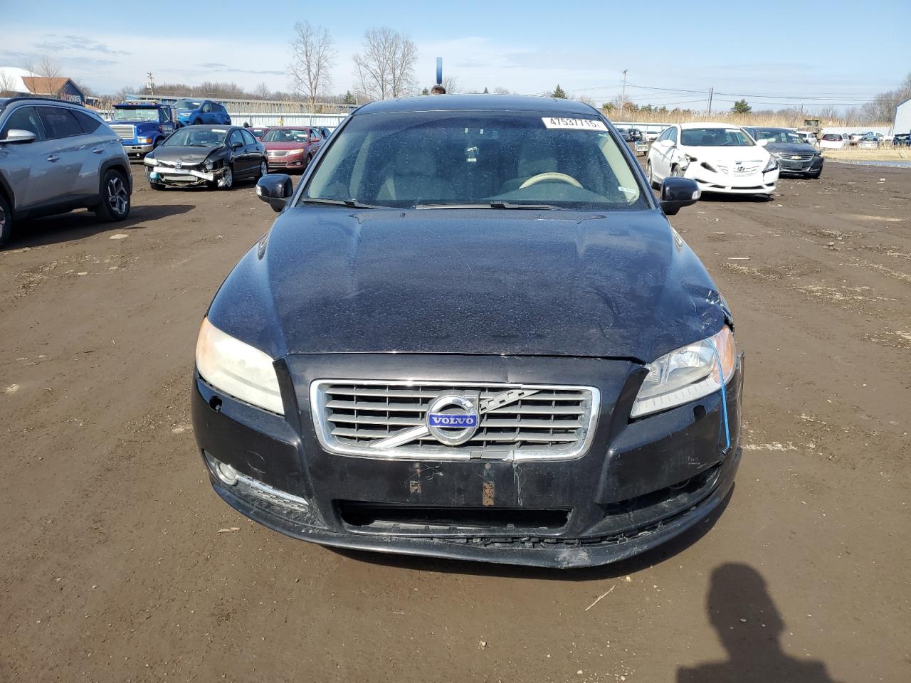 2010 Volvo S80 VIN YV1992AH2A1123950 Copart auction photo, front end damage thumbnail 5