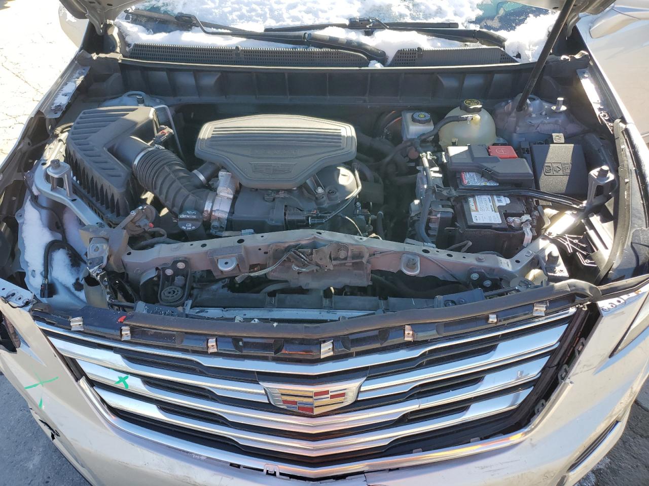 2019 Cadillac XT5 VIN 1GYKNCRS0KZ155169 Copart auction photo, front end damage thumbnail 12
