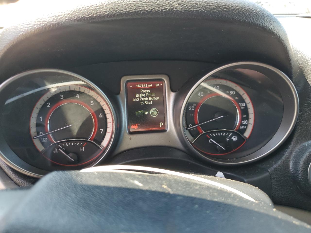2017 Dodge Journey VIN 3C4PDCGG0HT536162 Copart auction photo, side / front end damage thumbnail 9