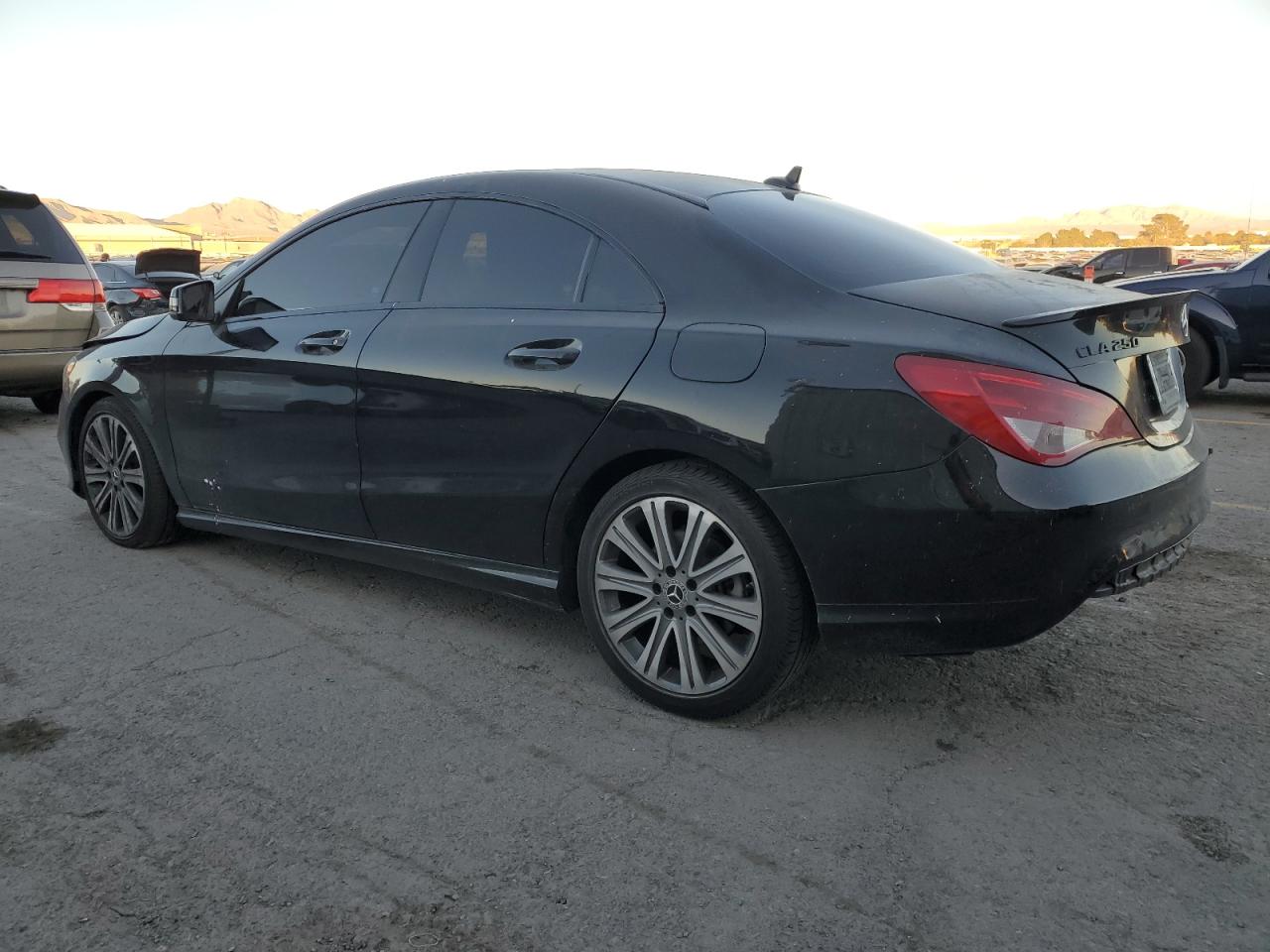 2018 Mercedes-Benz CLA-klasse VIN WDDSJ4GB2JN640838 Copart auction photo, front end damage thumbnail 2