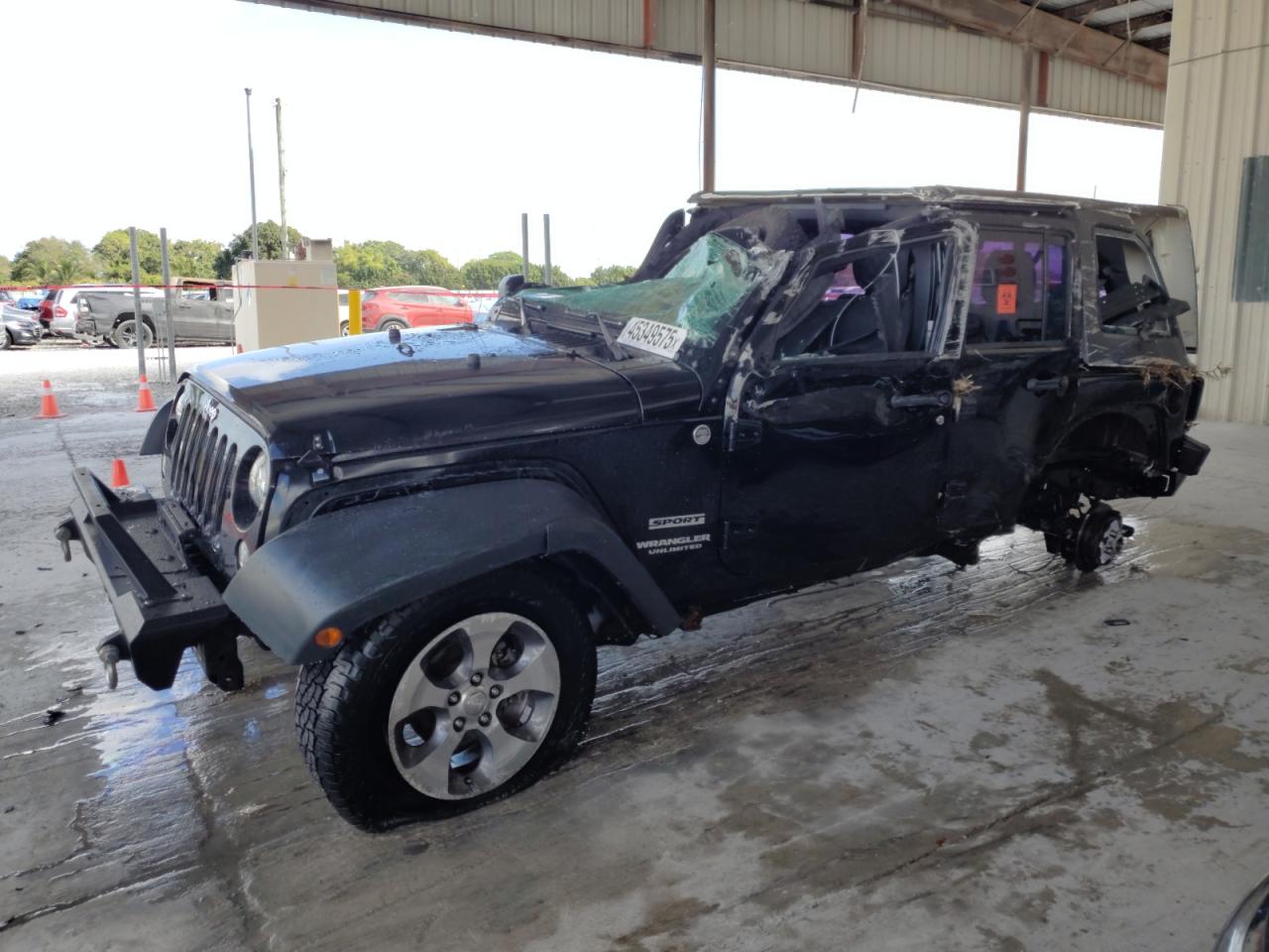 2015 Jeep Wrangler VIN 1C4BJWDGXFL601004