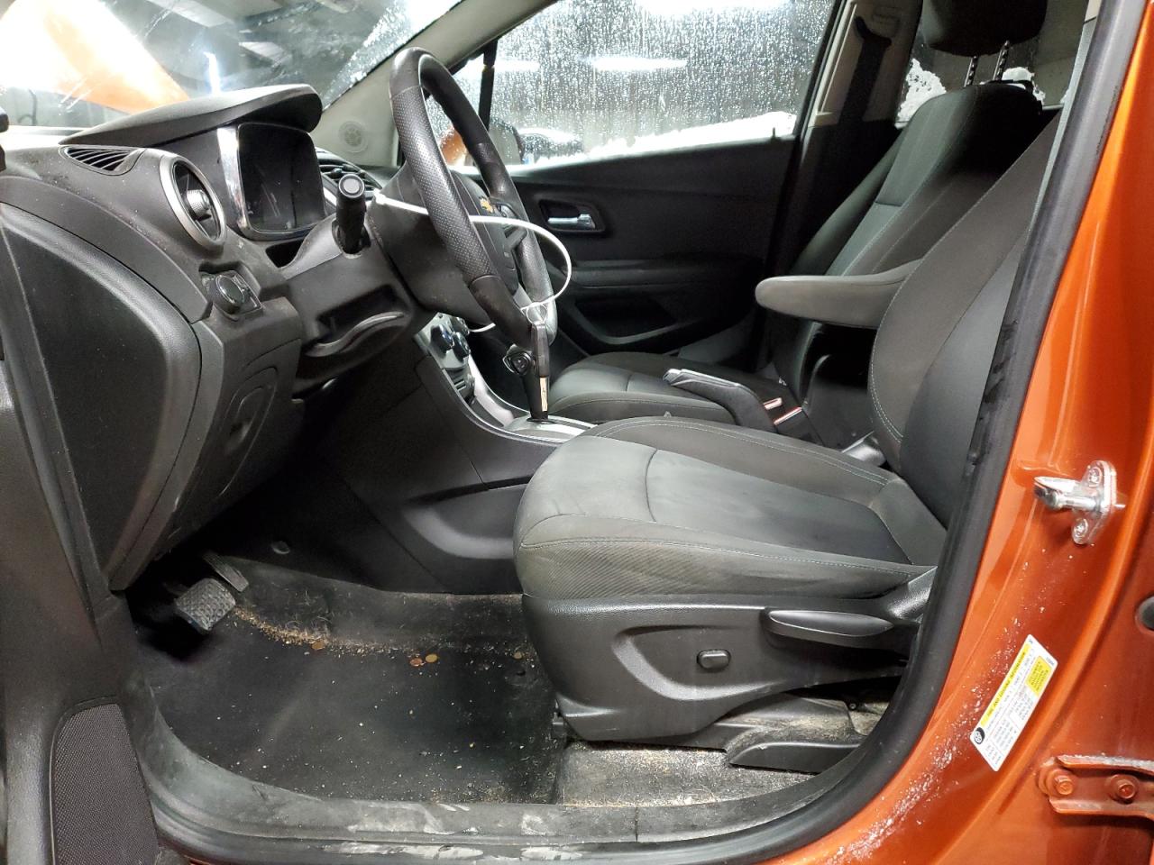 2015 Chevrolet Trax VIN KL7CJLSB5FB093814 Copart auction photo, front end / undercarriage damage thumbnail 7