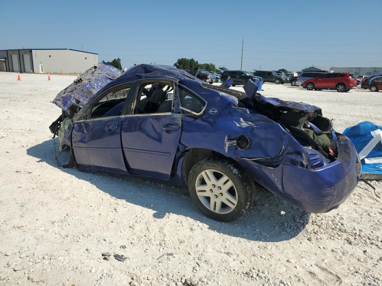 2006 Chevrolet Impala VIN 2G1WC581369286848 Copart auction photo, all over damage thumbnail 2