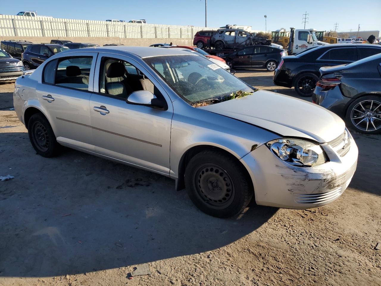 2010 Chevrolet Cobalt VIN 1G1AD5F5XA7123346 Copart auction photo, front end damage thumbnail 4
