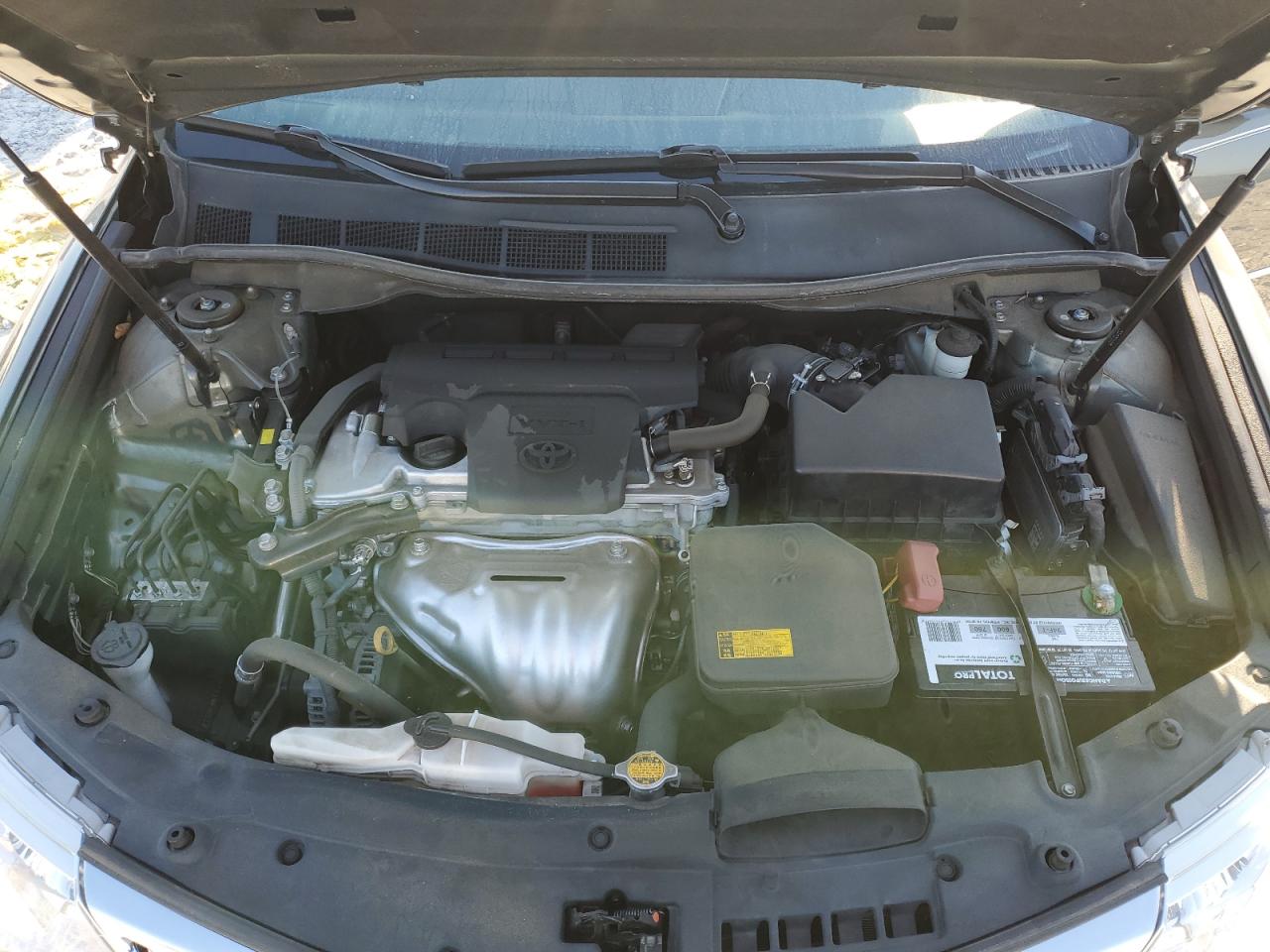 2012 Toyota Camry VIN 4T1BF1FK1CU618460 Copart auction photo, rear end damage thumbnail 11