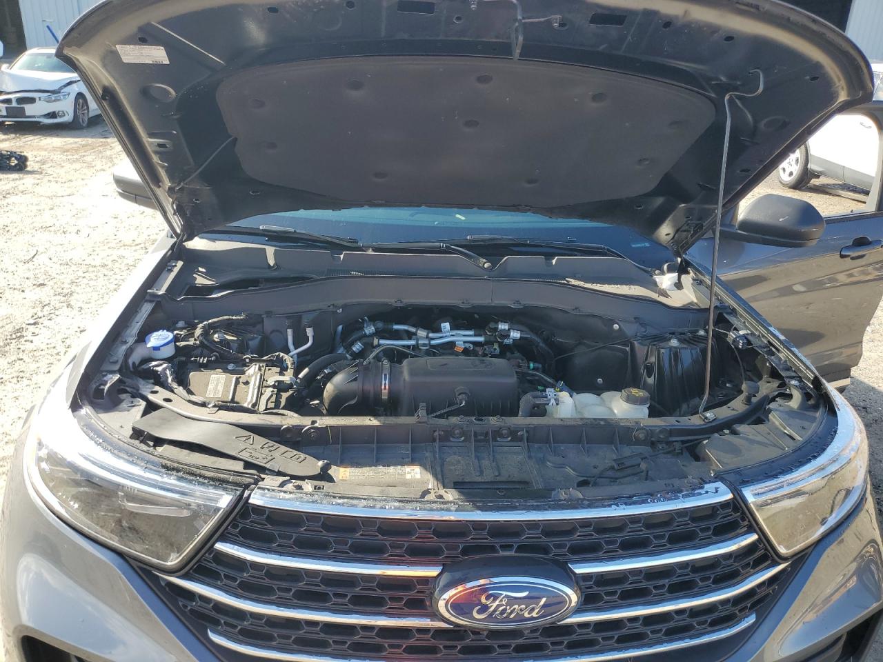 2022 Ford Explorer VIN 1FMSK7DH9NGA31849 Copart auction photo, side damage thumbnail 12