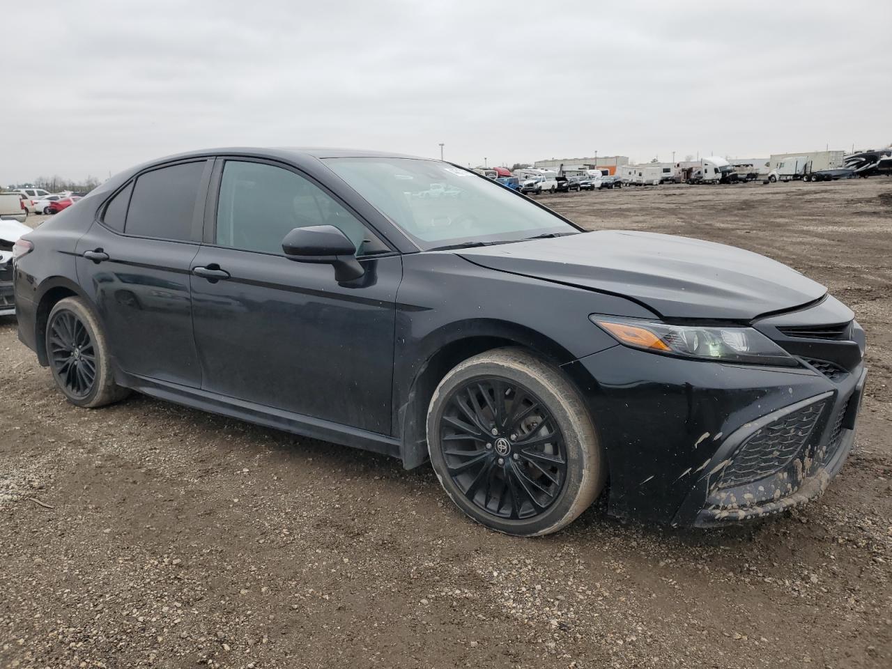 2021 Toyota Camry VIN 4T1G11AK3MU426339 Copart auction photo, side / rear end damage thumbnail 4