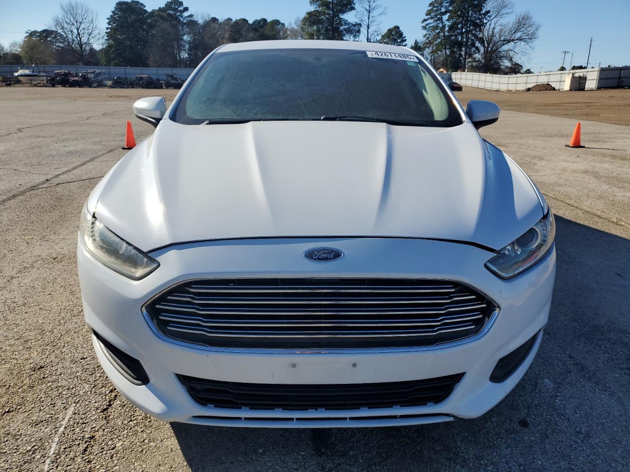 2016 Ford Fusion VIN 3FA6P0G75GR396144 Copart auction photo, rear end / front end damage thumbnail 5