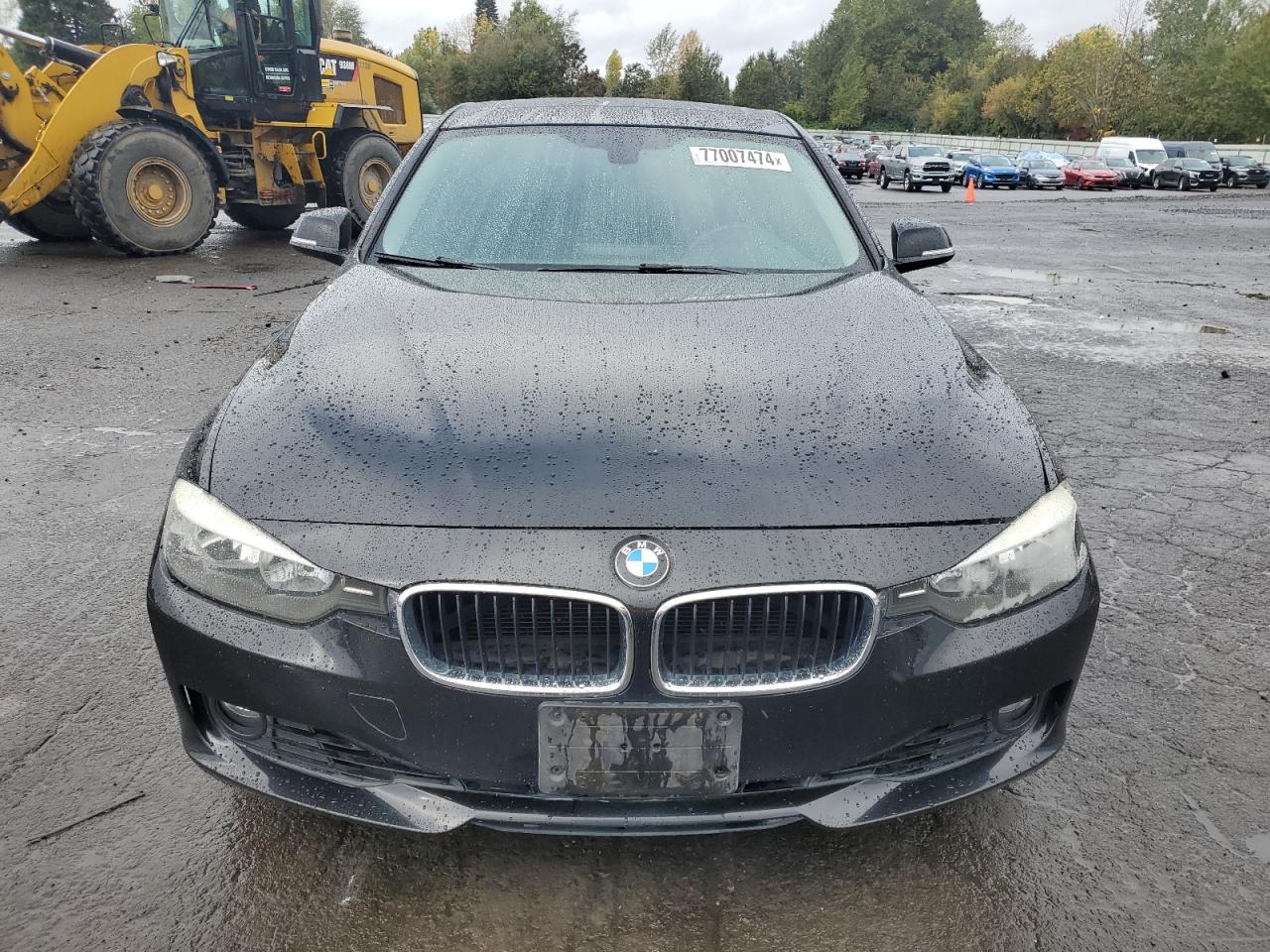 2014 BMW 3er VIN WBA3C1G5XENR49669 Copart auction photo, side damage thumbnail 5