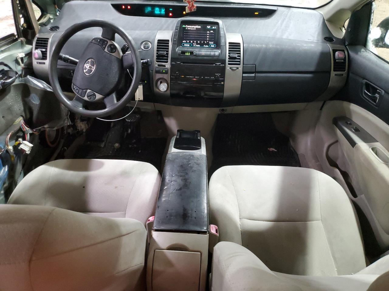 2007 Toyota Prius VIN JTDKB20UX77547392 Copart auction photo, front end damage thumbnail 8