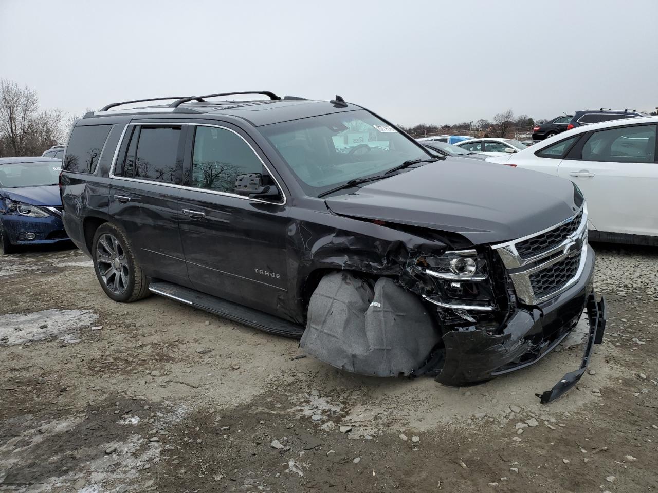 2017 Chevrolet Tahoe VIN 1GNSKCKC4HR208361 Copart auction photo, undercarriage / front end damage thumbnail 4