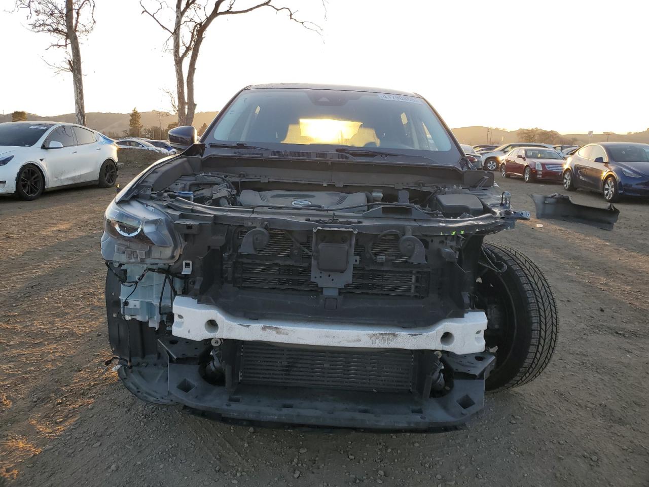 2018 Mazda CX-9 VIN JM3TCBCY3J0215270 Copart auction photo, front end / side damage thumbnail 5