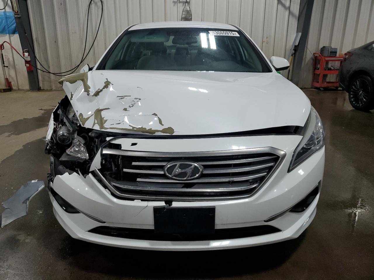 2016 Hyundai Sonata VIN 5NPE24AF3GH367885 Copart auction photo, front end / side damage thumbnail 5