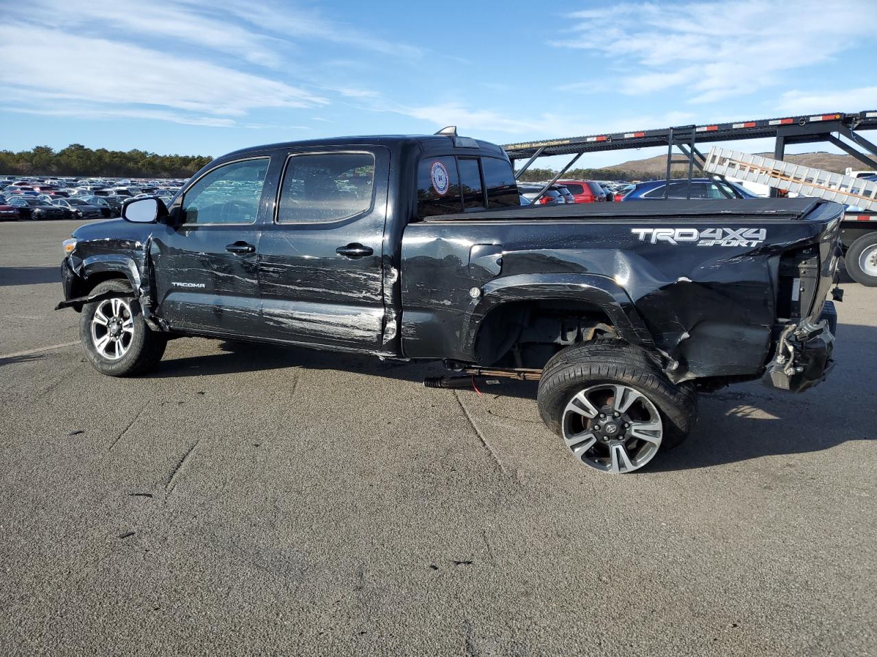 2016 Toyota Tacoma VIN 5TFDZ5BN0GX002541 Copart auction photo, all over damage thumbnail 2