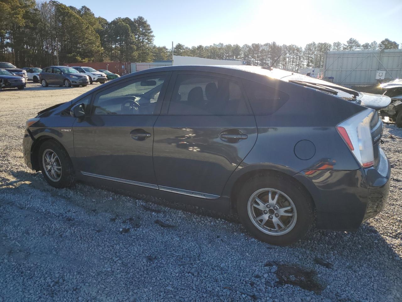 2011 Toyota Prius VIN JTDKN3DU4B0305903 Copart auction photo, front end damage thumbnail 2