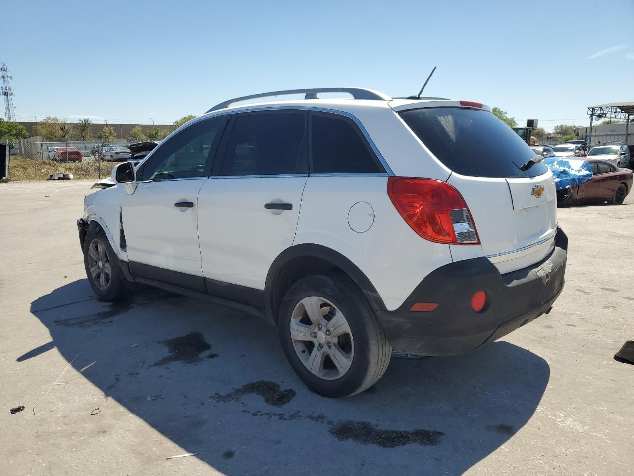 2014 Chevrolet Captiva VIN 3GNAL2EK6ES641999 Copart auction photo, front end / side damage thumbnail 2
