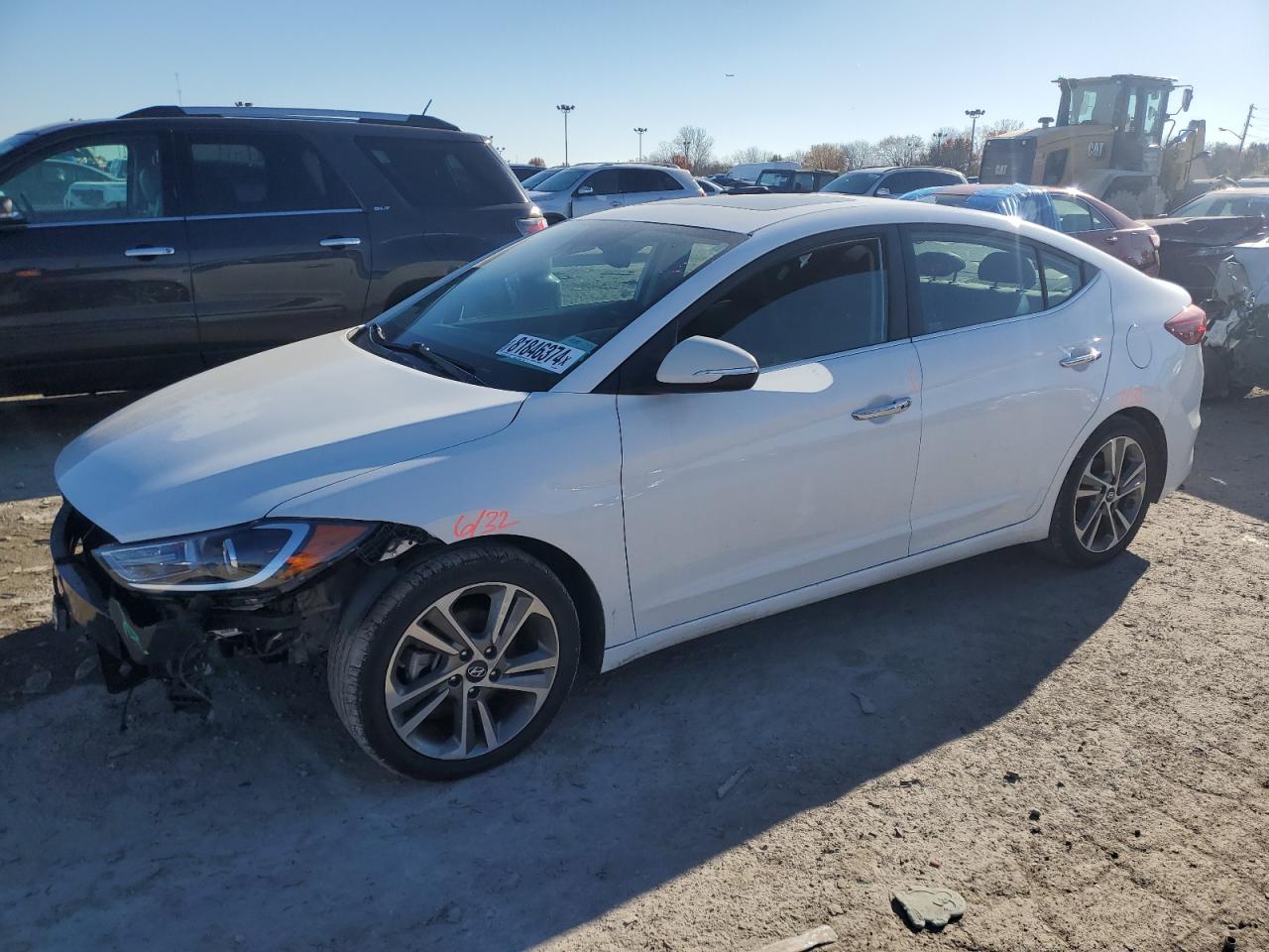 2017 Hyundai Elantra VIN 5NPD84LF0HH012553