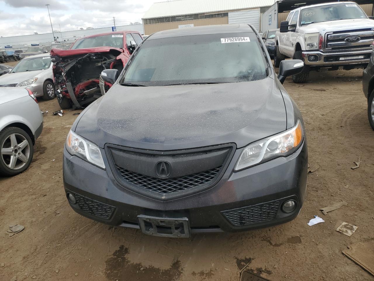 2013 Acura RDX VIN 5J8TB4H53DL020053 Copart auction photo, rear end damage thumbnail 5