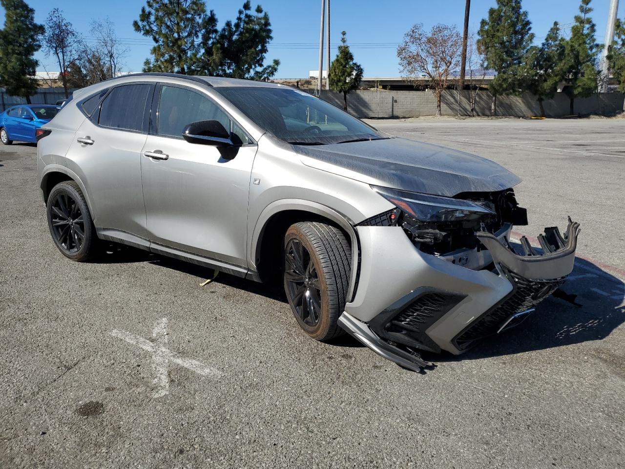 2024 Lexus NX VIN 2T2KGCEZ4RC038178 Copart auction photo, front end / undercarriage damage thumbnail 4