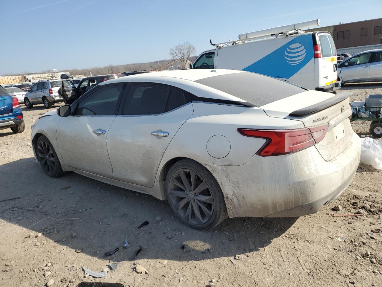 2017 Nissan Maxima VIN 1N4AA6AP0HC408448 Copart auction photo, front end damage thumbnail 2