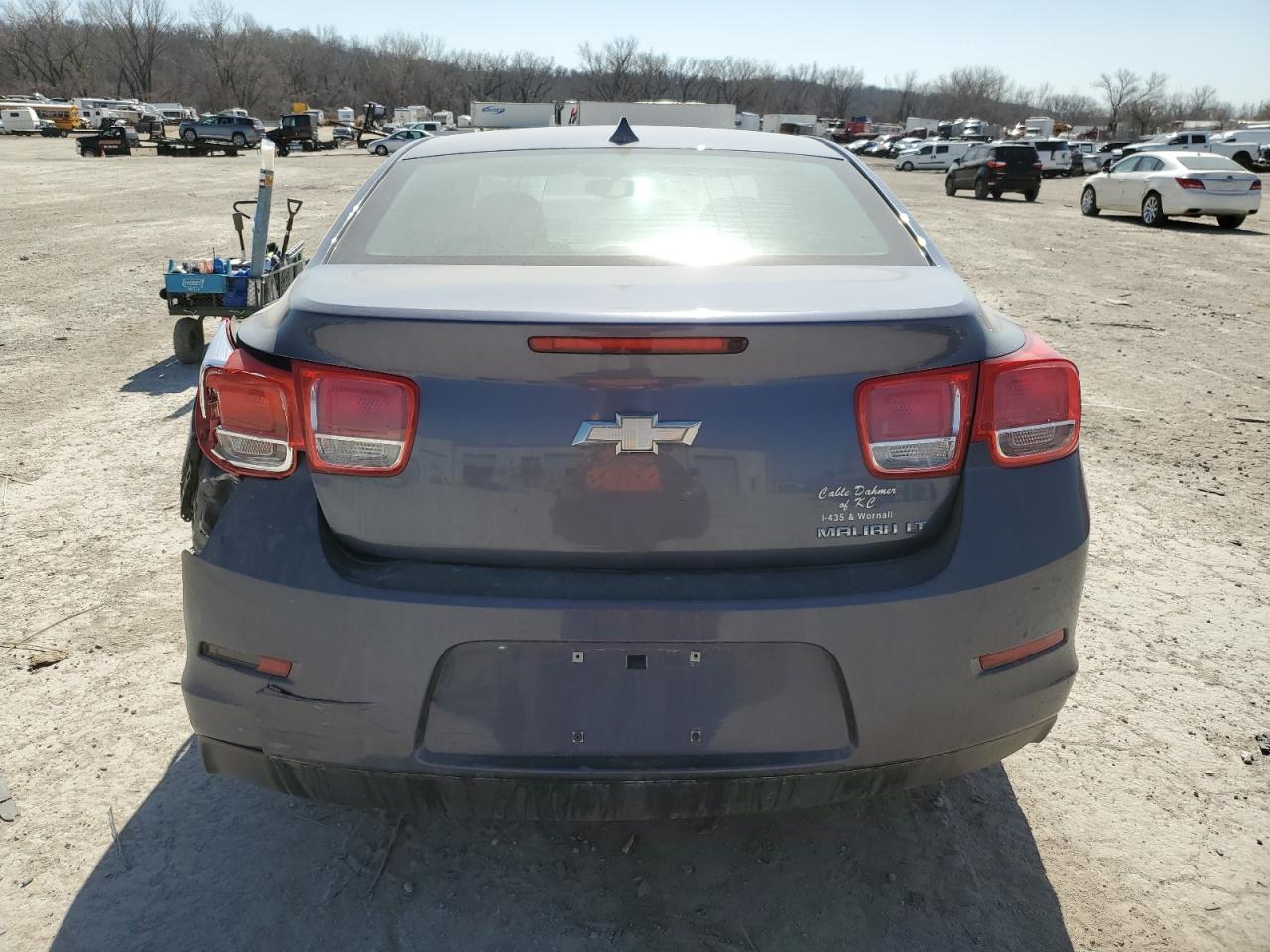 2013 Chevrolet Malibu VIN 1G11C5SA9DF357753 Copart auction photo, side damage thumbnail 6