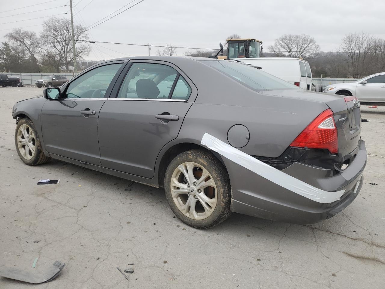 2012 Ford Fusion VIN 3FAHP0HA5CR367613 Copart auction photo, front end / rear end damage thumbnail 2