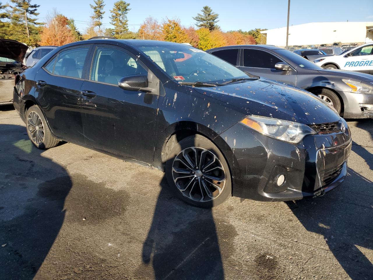 2015 Toyota Corolla VIN 2T1BURHE6FC271306 Copart auction photo, rear end / minor dent/scratches damage thumbnail 4