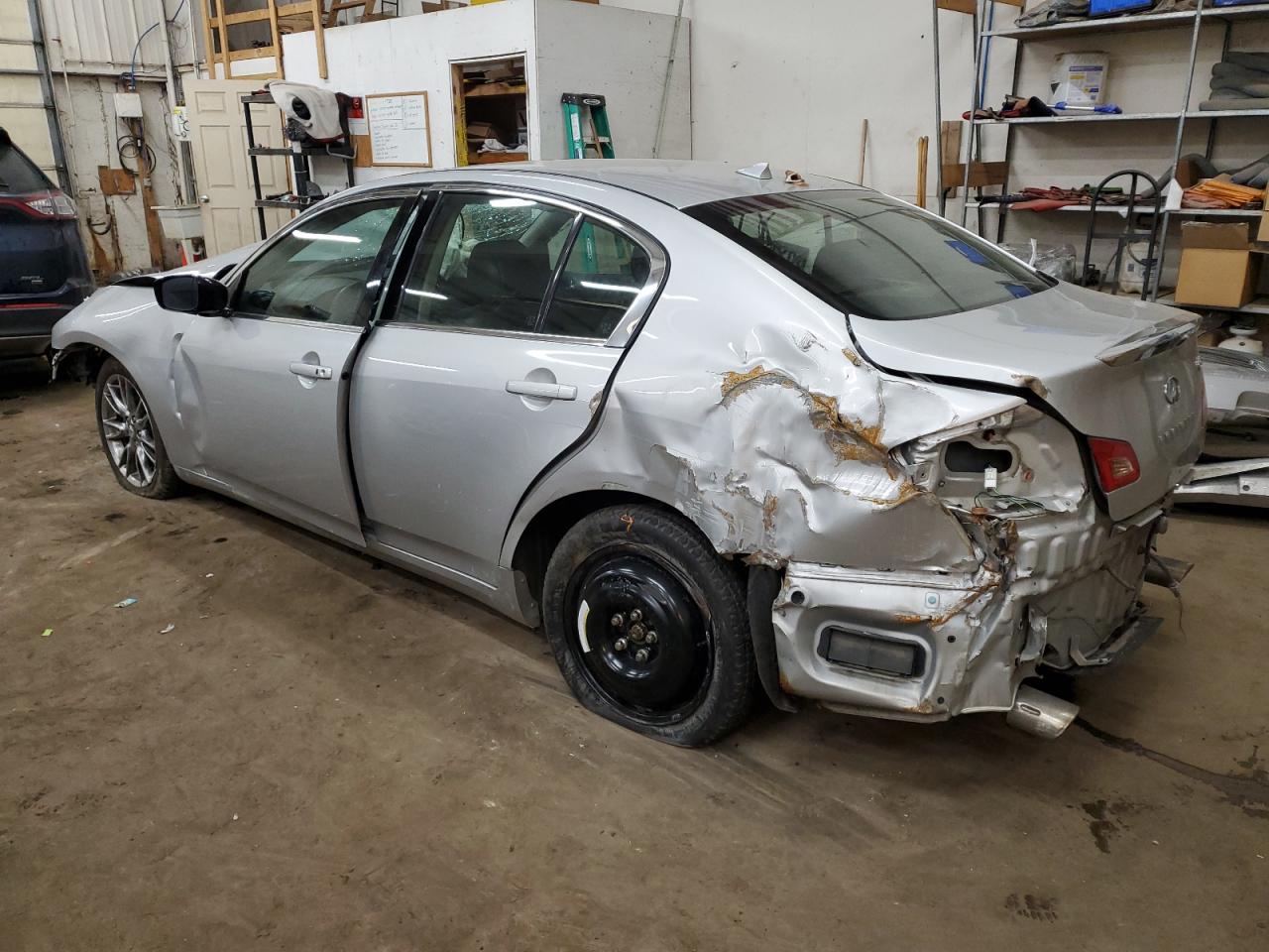 2011 Infiniti G VIN JN1CV6ARXBM351348 Copart auction photo, all over damage thumbnail 2