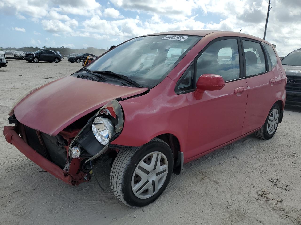 2008 Honda Fit VIN JHMGD37418S036372