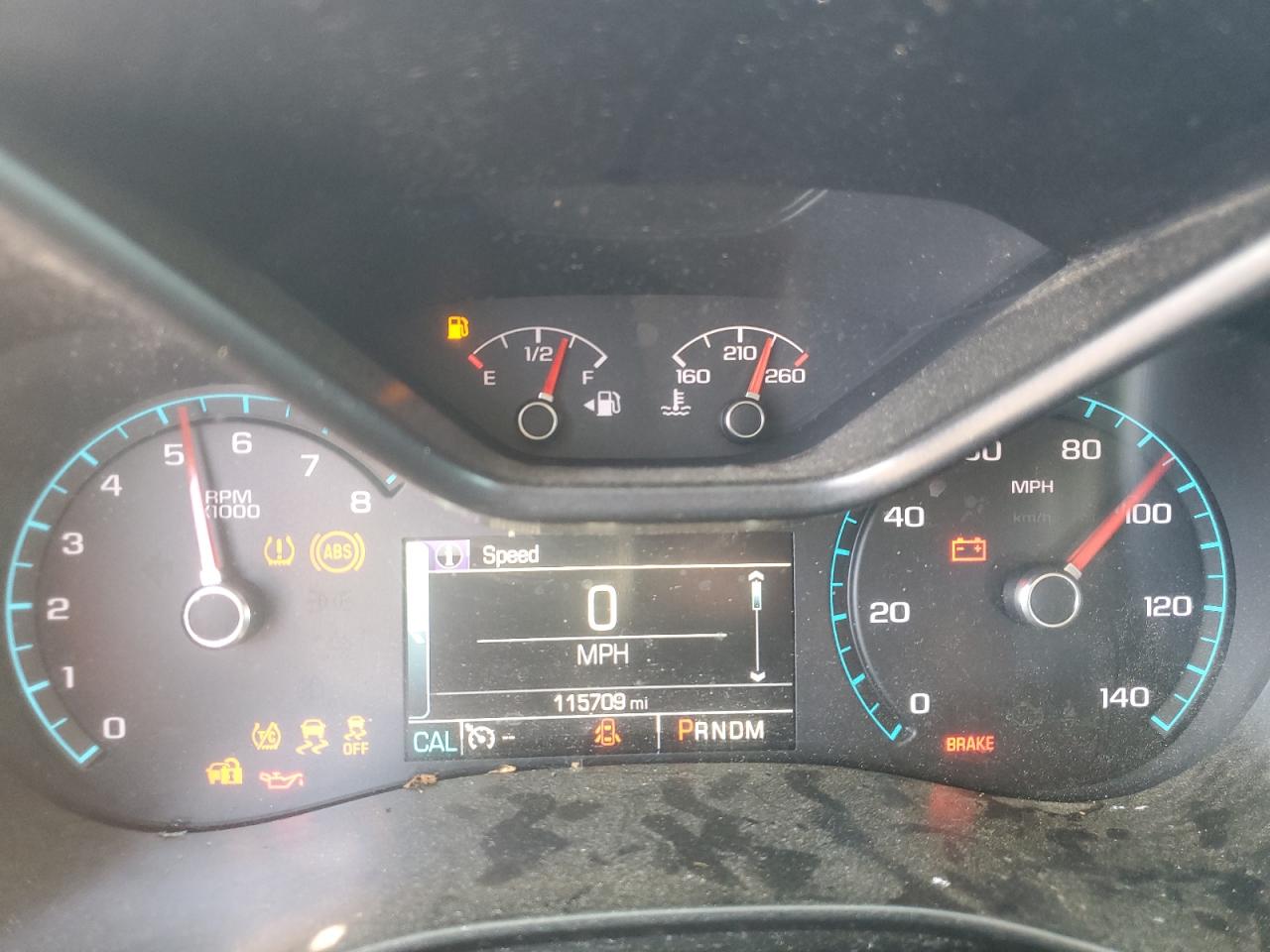 2016 Chevrolet Colorado VIN 1GCGSCE30G1135738 Copart auction photo, rollover damage thumbnail 9
