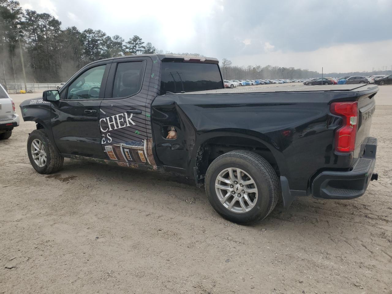 2021 Chevrolet Silverado VIN 1GCRYEED0MZ208468 Copart auction photo, front end damage thumbnail 2
