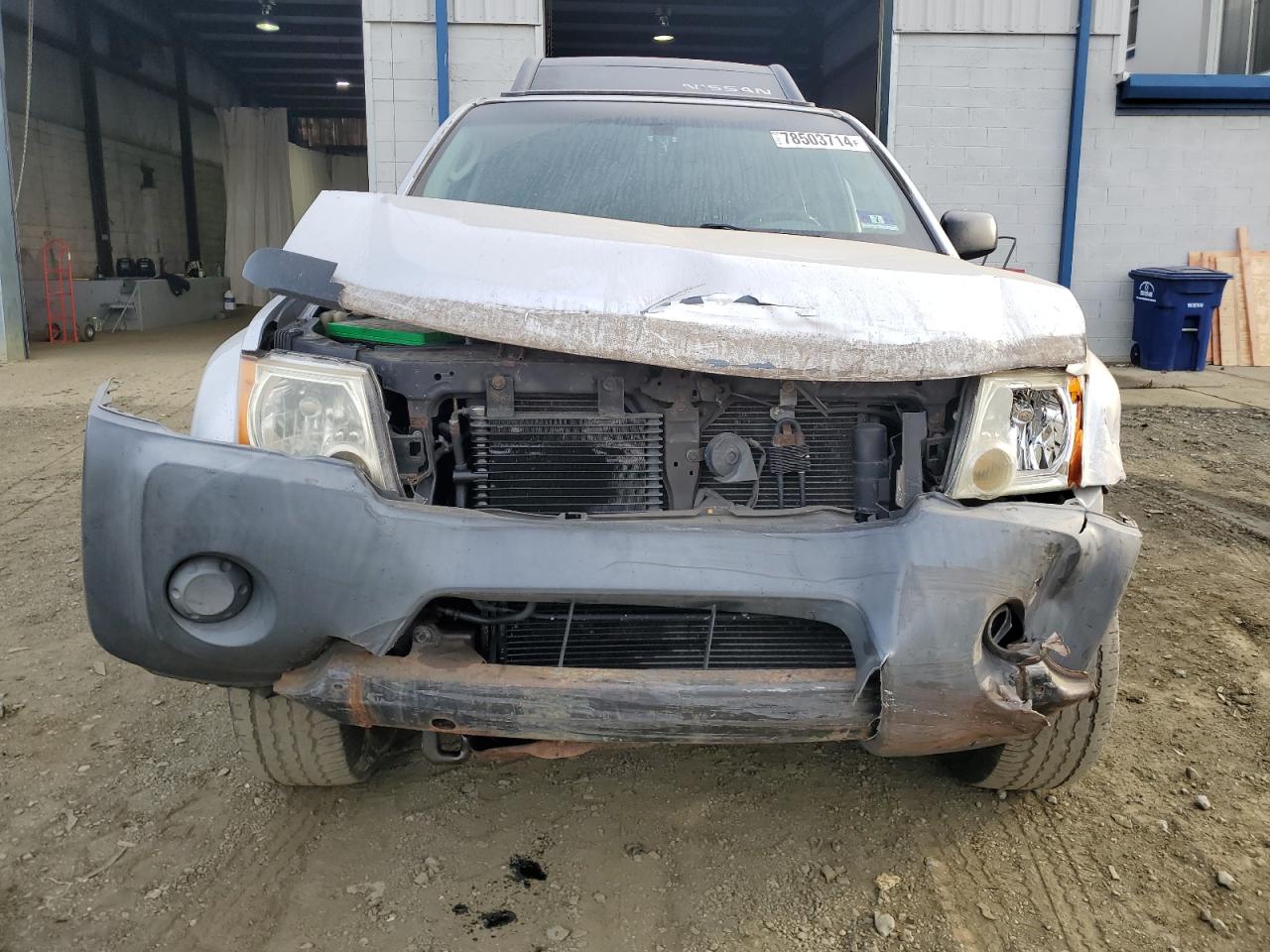 2005 Nissan XTerra VIN 5N1AN08W85C636021 Copart auction photo, front end damage thumbnail 5