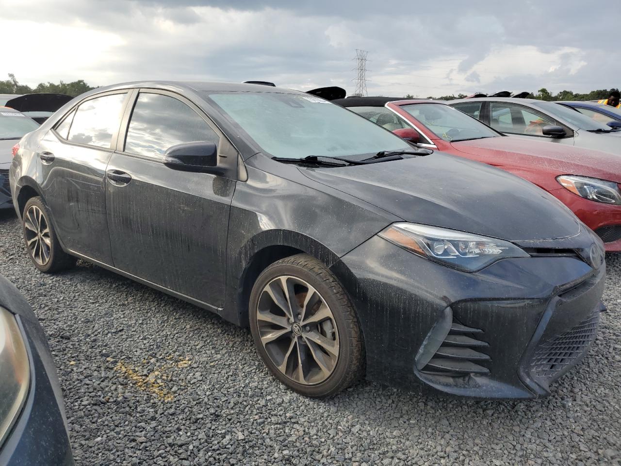 2018 Toyota Corolla VIN 5YFBURHEXJP848086 Copart auction photo, water/flood damage thumbnail 4