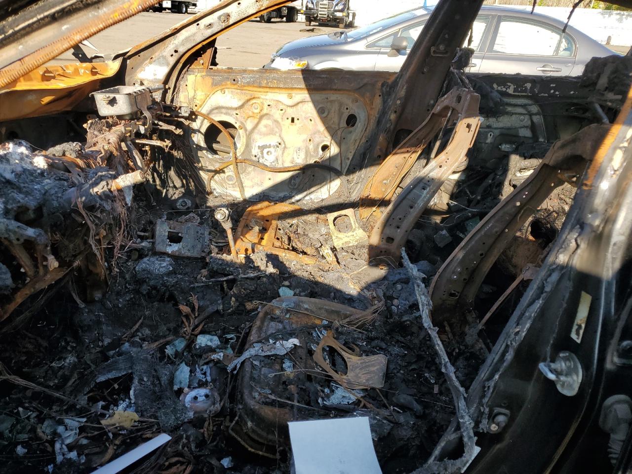 2014 KIA Cadenza VIN KNALN4D76E5131857 Copart auction photo, burn damage thumbnail 7