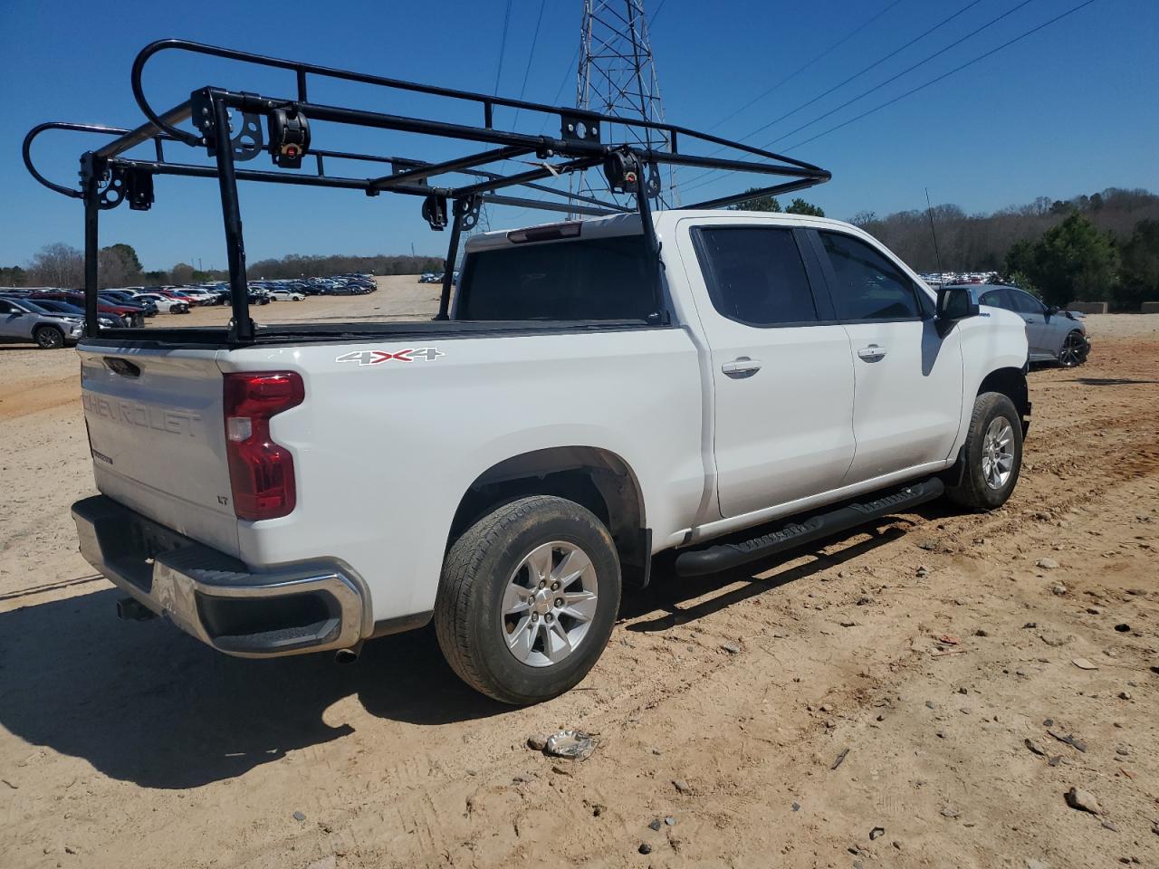 2023 Chevrolet Silverado VIN 2GCUDDED7P1155362 Copart auction photo, frame damage damage thumbnail 3