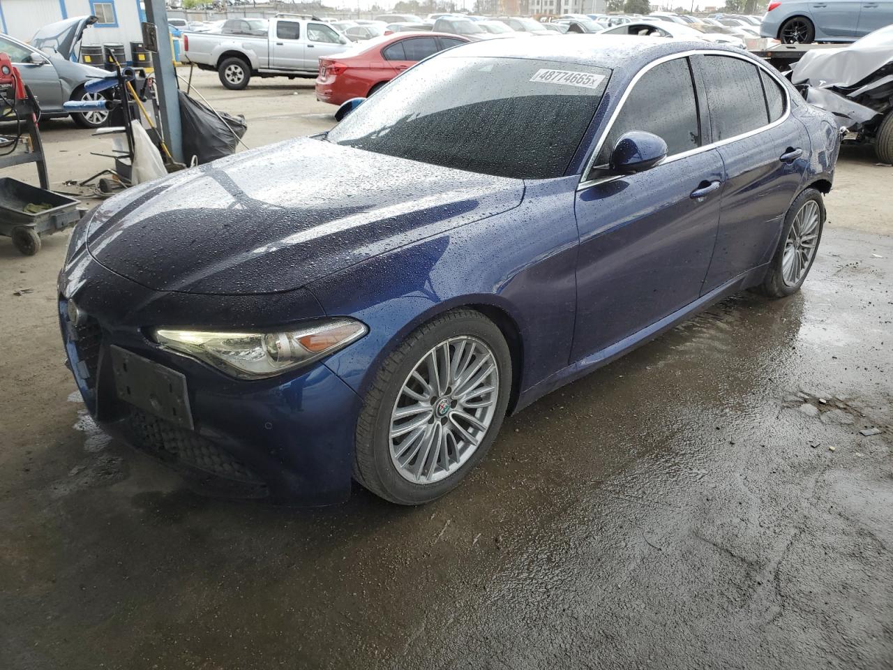 2017 Alfa Romeo Giulia VIN ZARFAECN7H7529353 - Copart auction photo