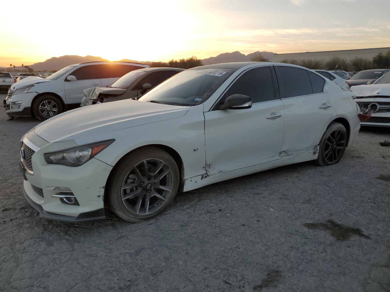 2014 Infiniti Q50 VIN JN1BV7APXEM686257