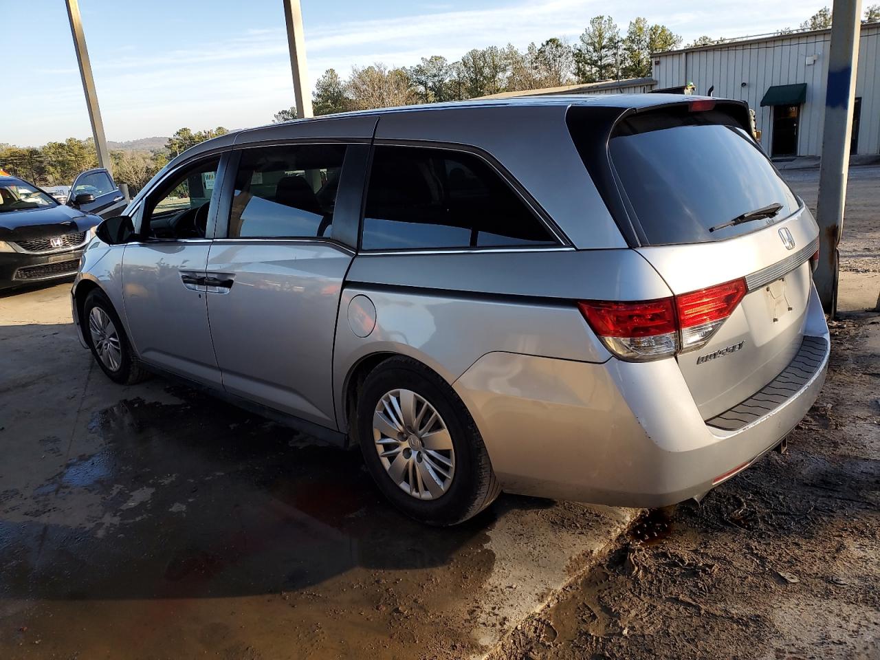 2014 Honda Odyssey VIN 5FNRL5H26EB084870 Copart auction photo, front end damage thumbnail 2