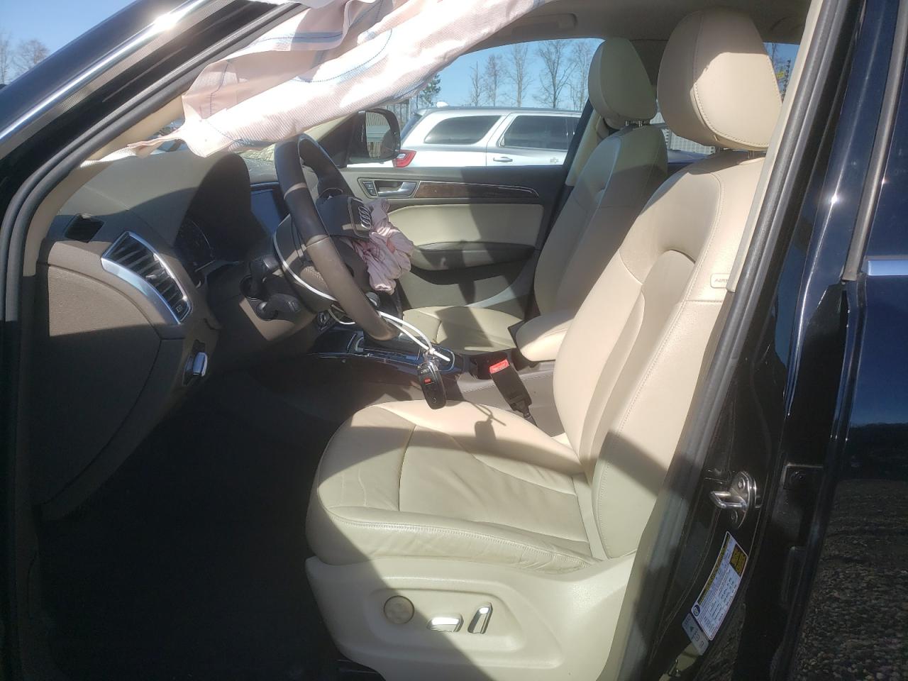 2016 Audi Q5 VIN WA1C2BFPXGA122824 Copart auction photo, front end / side damage thumbnail 7