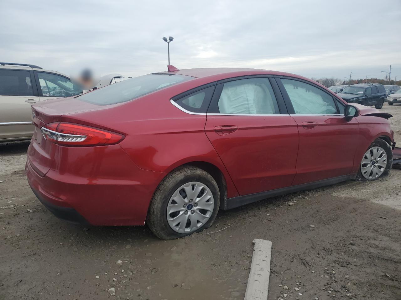 2020 Ford Fusion VIN 3FA6P0G73LR135315 Copart auction photo, front end / minor dent/scratches damage thumbnail 3