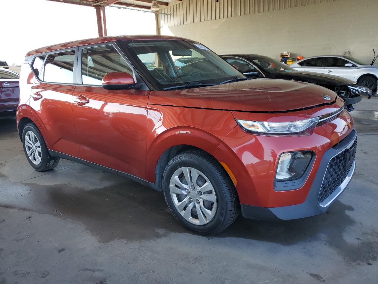 2020 KIA Soul VIN KNDJ23AU8L7113675 Copart auction photo, mechanical / all over damage thumbnail 4