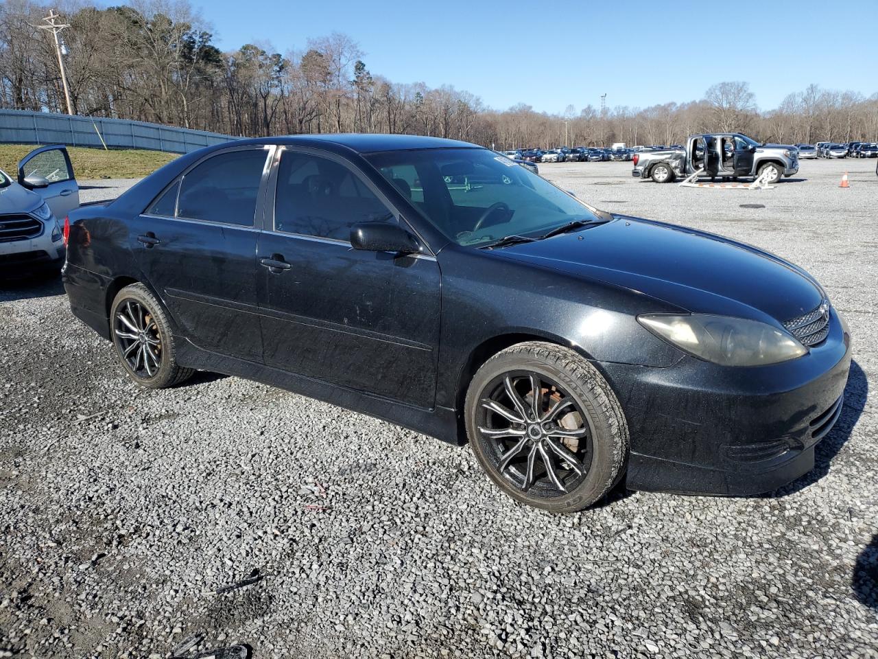 2004 Toyota Camry VIN 4T1BE32KX4U304988 Copart auction photo, side damage thumbnail 4