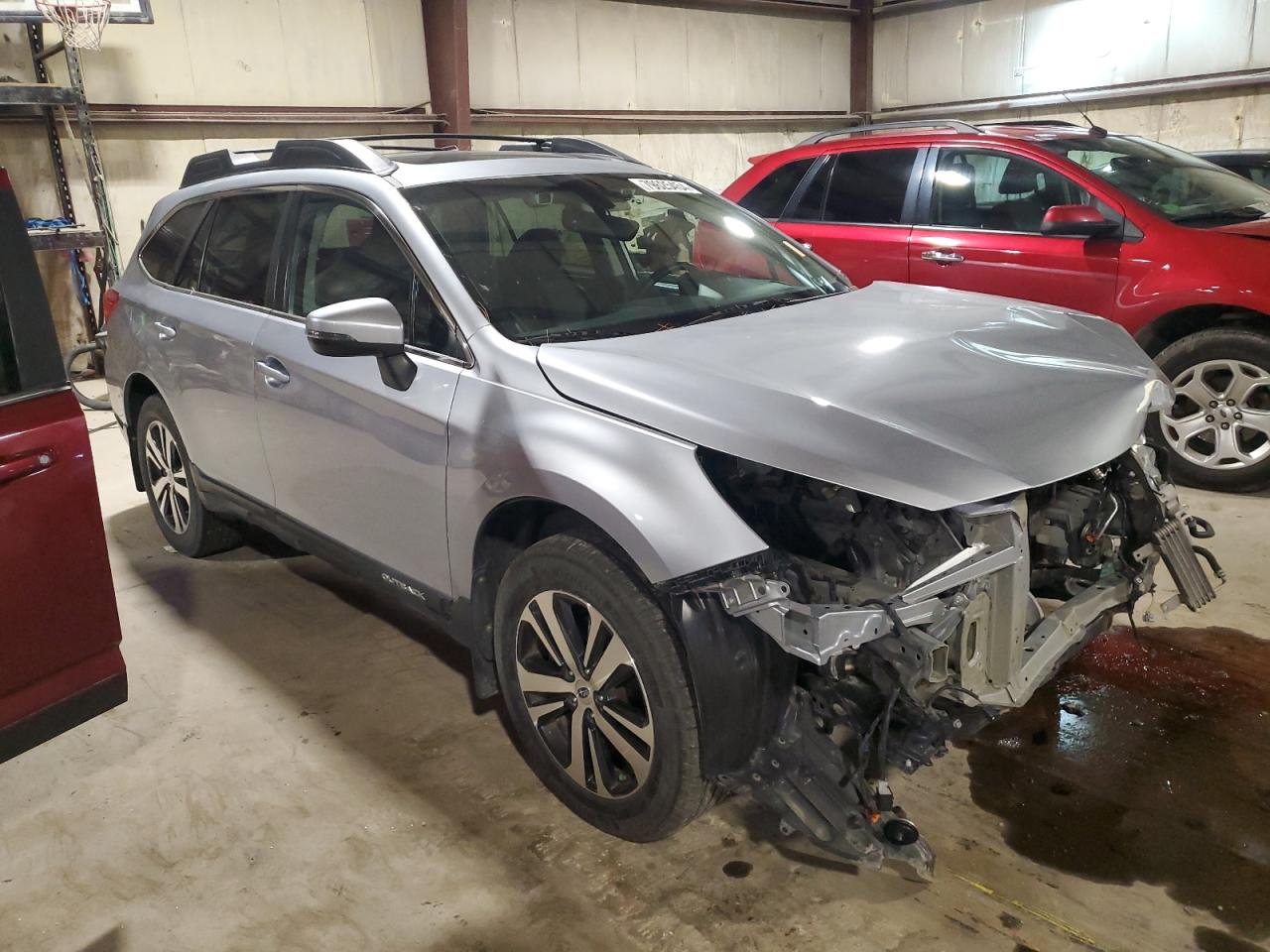 2019 Subaru Outback VIN 4S4BSANC0K3310870 Copart auction photo, front end / minor dent/scratches damage thumbnail 4